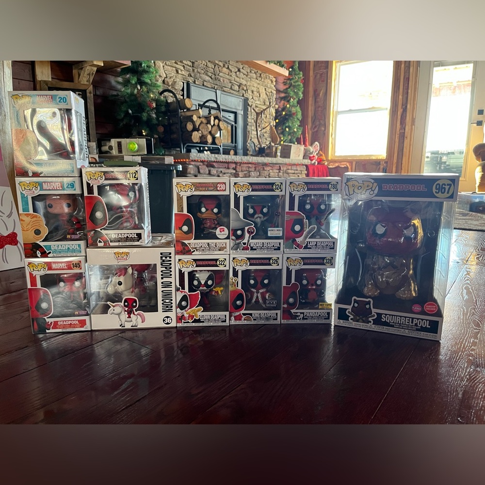 Funko Pop Deadpool Large Lot